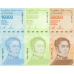 (682) ** PN109a-111a Venezuela 10.000,20.000 & 50.000 Bolivares Year 2019 (2020) (3 Notes)